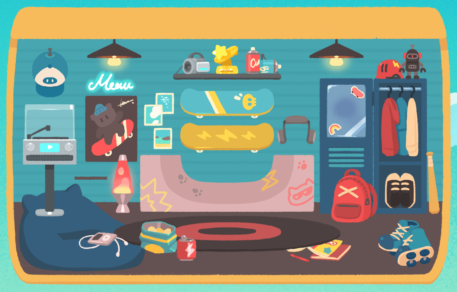Milo's room