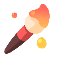 Fluffy Paintbrush