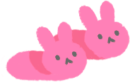 Bunny Shaped Slippers