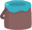 Blue Paint Can