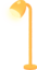 Yellow Floor Lamp