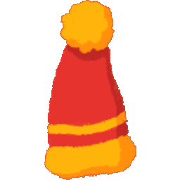 Red Bobble Hat