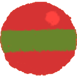 Green Stripe Bauble