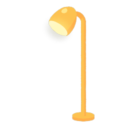 Yellow Floor Lamp