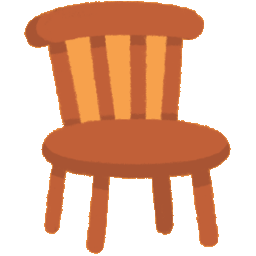 Round Wooden Chair
