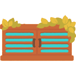 Wooden Striped Window