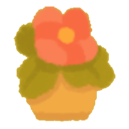 Potted Red Flowers