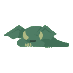 Sleeping Green Dragon
