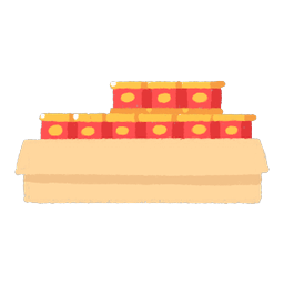 Gold Can Box