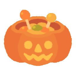 Pumpkin Candy Basket