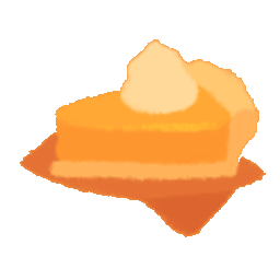 Pumpkin Pie Slice