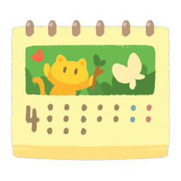 Nature Themed Calendar