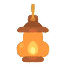 Old Oil Lamp (L)