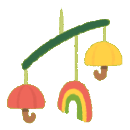 Spring Shower Mobile