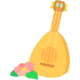 Flower and Ukulele