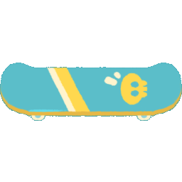 Skull Skateboard