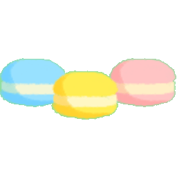 Tricolor Macarons