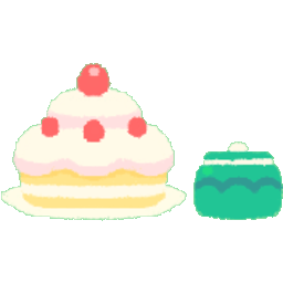 Cake and Sugar Jar