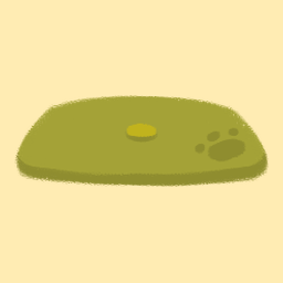 Green Tea-Colored Cushion
