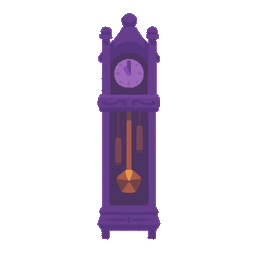 Gothic Grandfather Clock