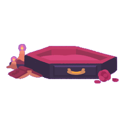 Gothic Coffin Bed