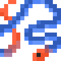 Blue Coral Snake