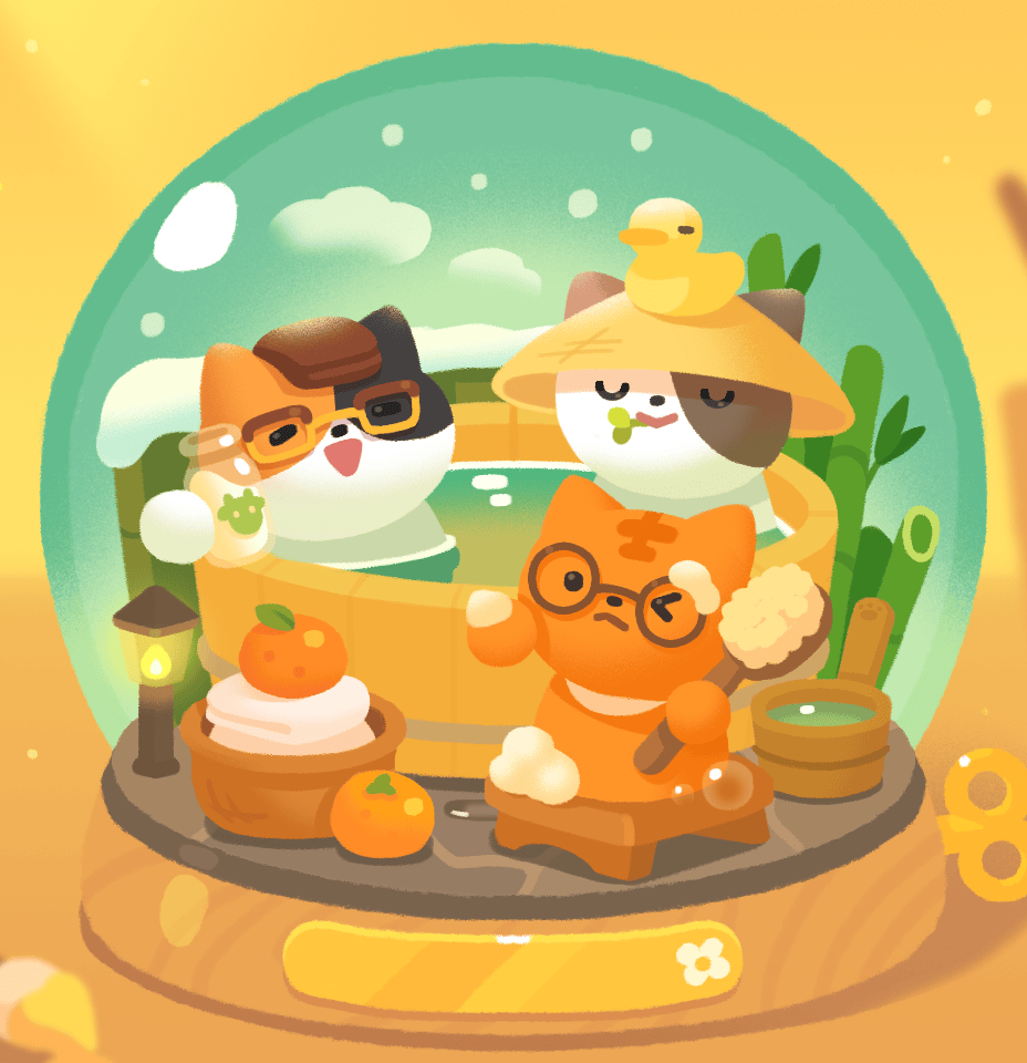 Snowy Hot Spring