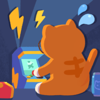 A Moment of Sweaty Cat Paws