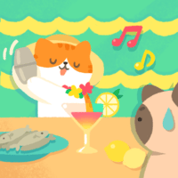 Making a Special Fishy Cocktail