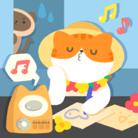 Office Filled with Music