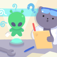 Alien Cat Mystery