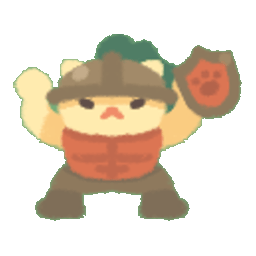 Handmade Shield Warrior Model