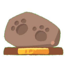 Nyanderthal Pawprint Fossil