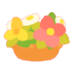 Spring Flower Basket