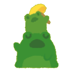 2-tier Frog Toy